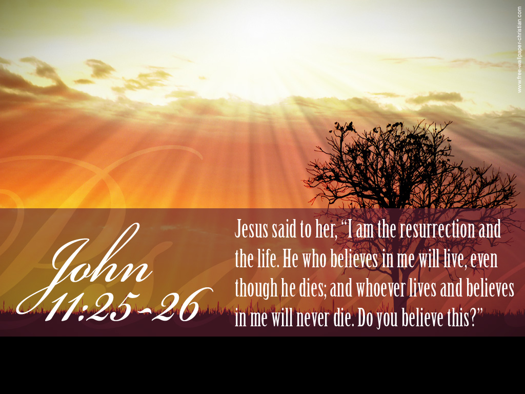 John 11:25-26